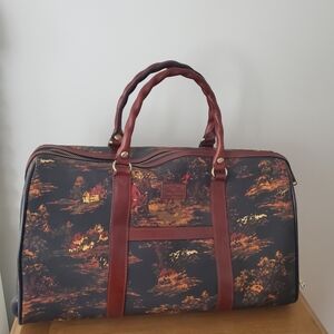 Patricia Nash Trolley Rolling Duffel Bag 